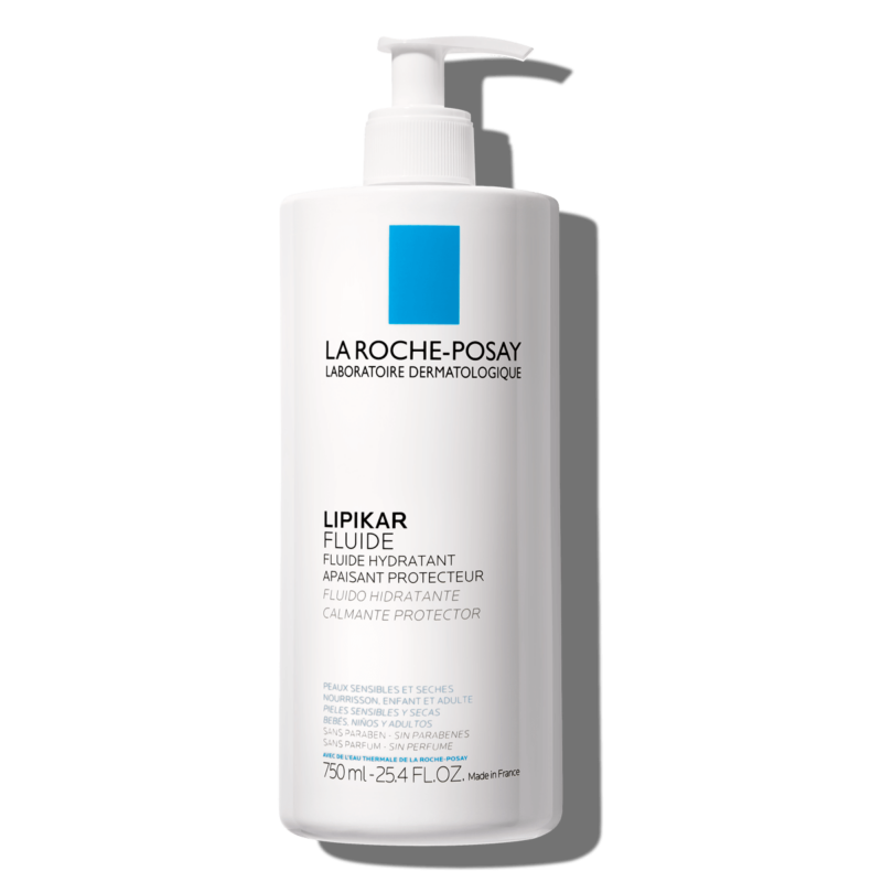 LaRochePosayBodyCareLipikarFluide750mlSoothingProtectingHydratingBodyLotion0003337875451789FrontStro